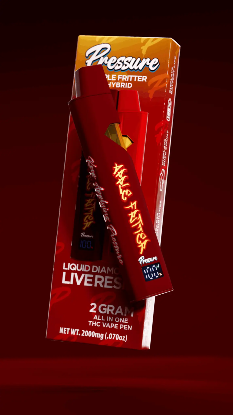 Pressure Apple Fritter Hybrid 2g Disposable Vape Flavor | Live Resin THC Vape Pen