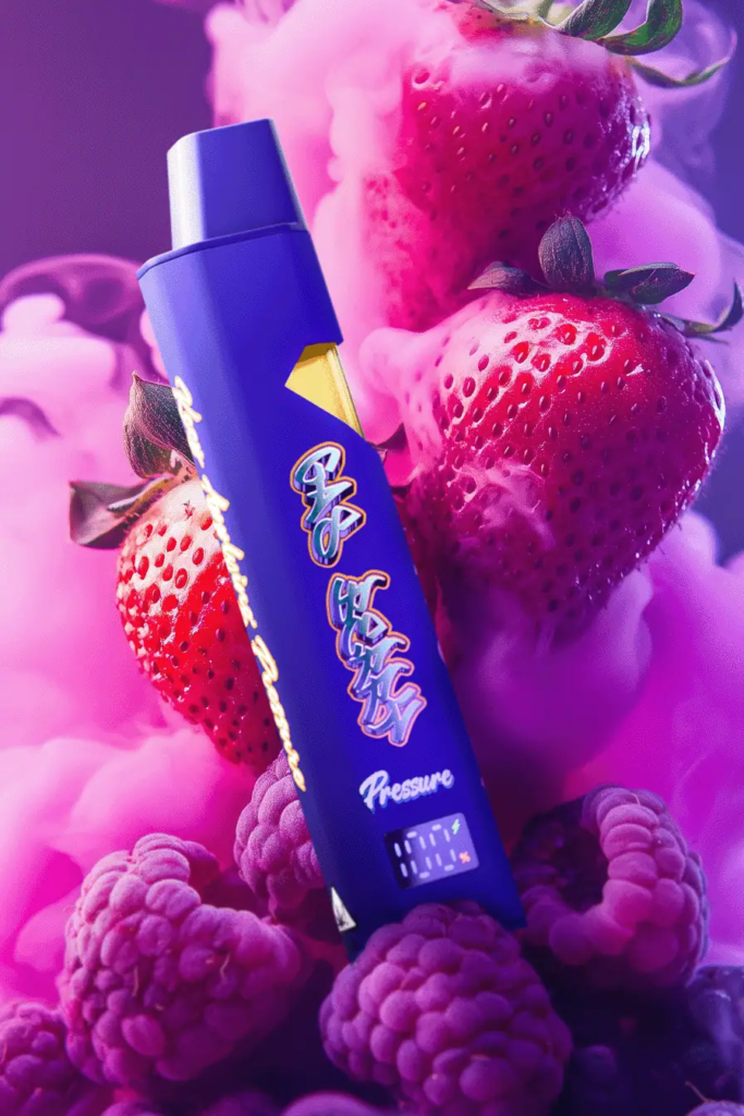 Pressure2g Disposable Vape Gas Berry Hybrid Flavor