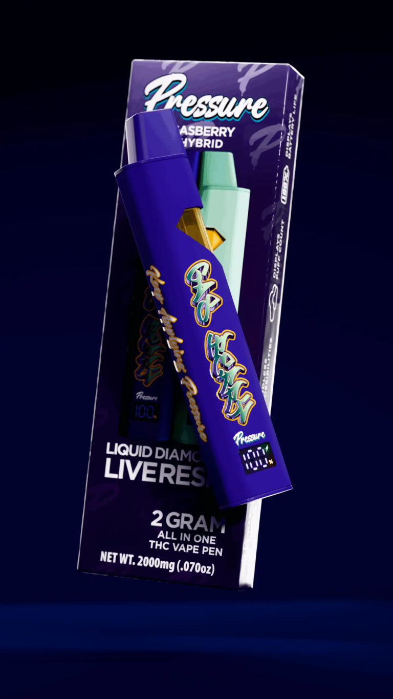 Pressure2g Disposable Vape Gas Berry Hybrid Flavor